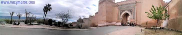 Meknès-Bab Berdaine : panorama